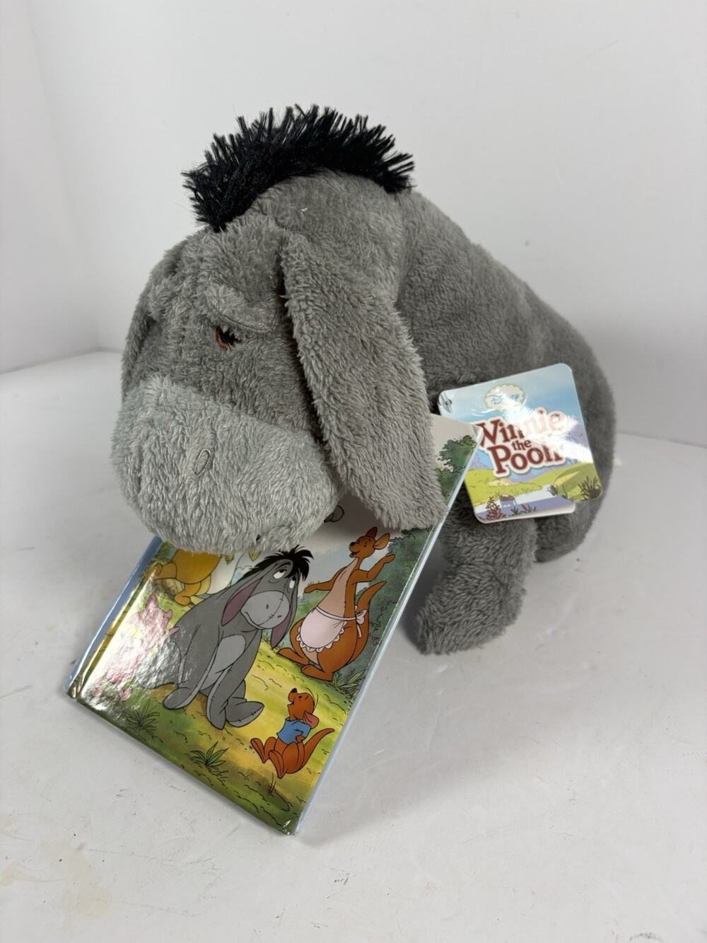 Disney Eeyore Plush Kohls Cares YOTTOY Winnie Pooh Gray Donkey 2023 With Tags